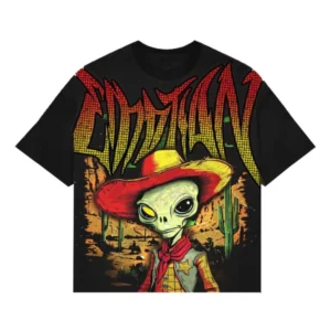 Mixed Emotions "Ranger" Black Rhinestone T-Shirt