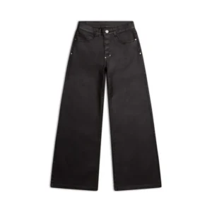 WMNS WIDE DENIM HASH BROWNIE