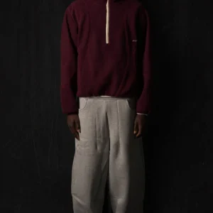005. Night Lab Spring Fleece - Maroon (PRE-ORDER)