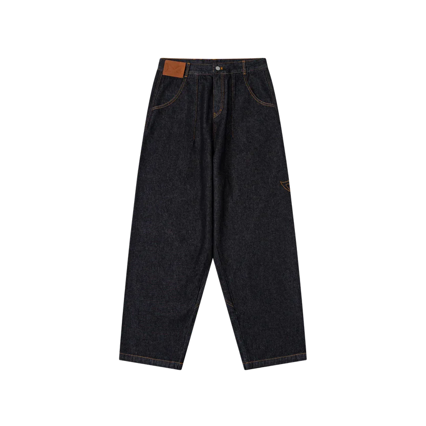 Reverse Bigstep Denim (Black / Gold)