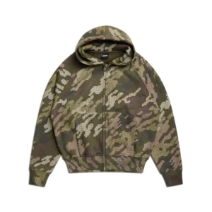PREMIUM CAMO ZIP HOODIE
