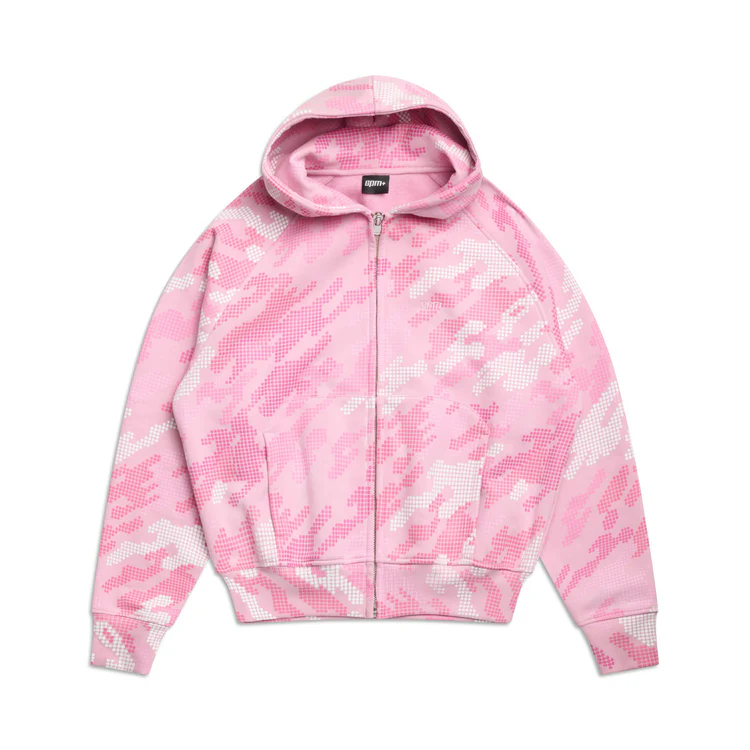 PREMIUM CAMO ZIP HOODIE