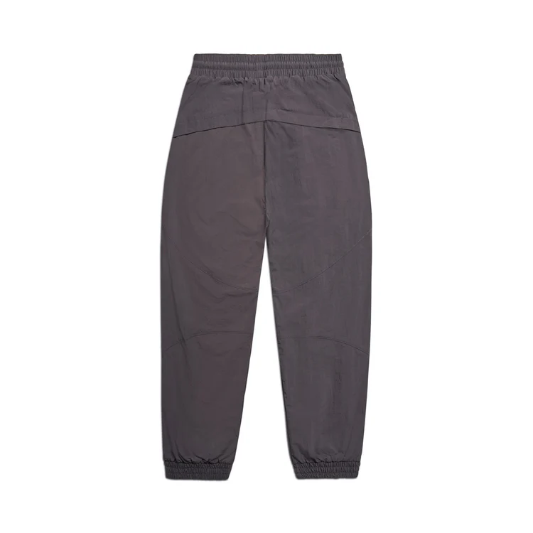 CRINKLE TRACK PANTS IRON GREY