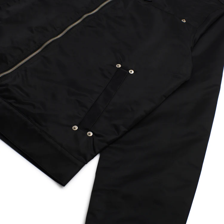 SLIM NYLON JACKET BLACK