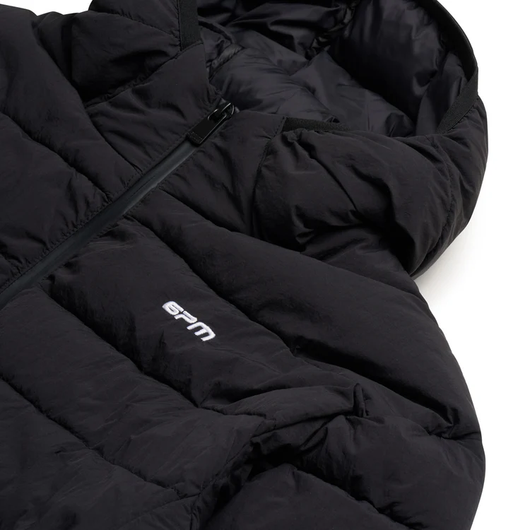 LIGHT PUFFER JACKET BLACK