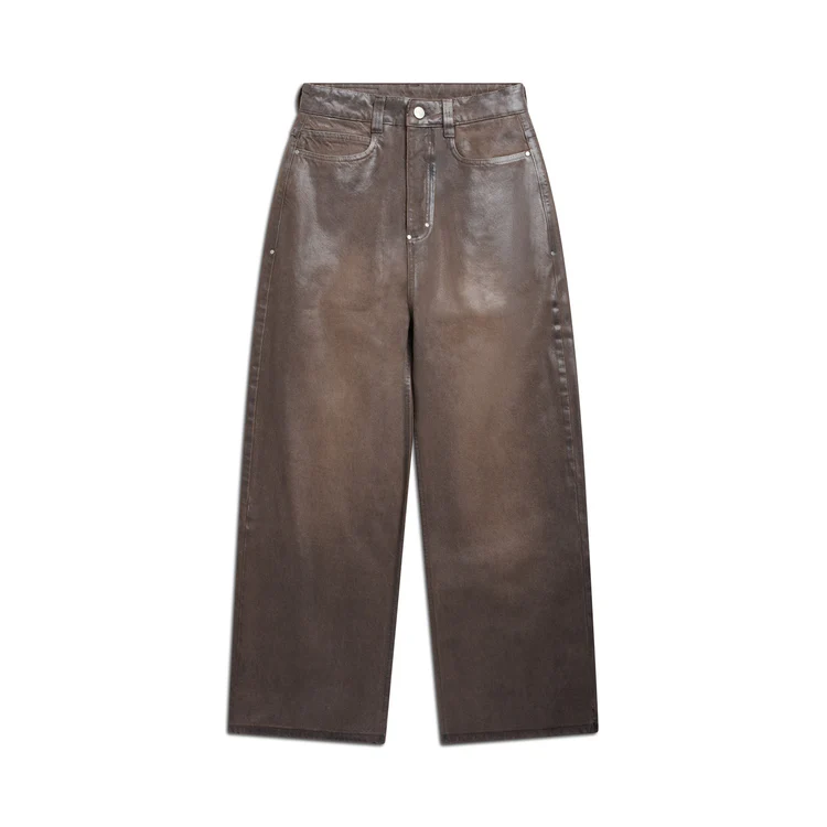 Premium Waxed Denim Jeans