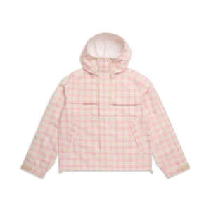 PLAID WINDBREAKER JACKET