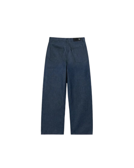 ZIP RAW DENIM – BLUE