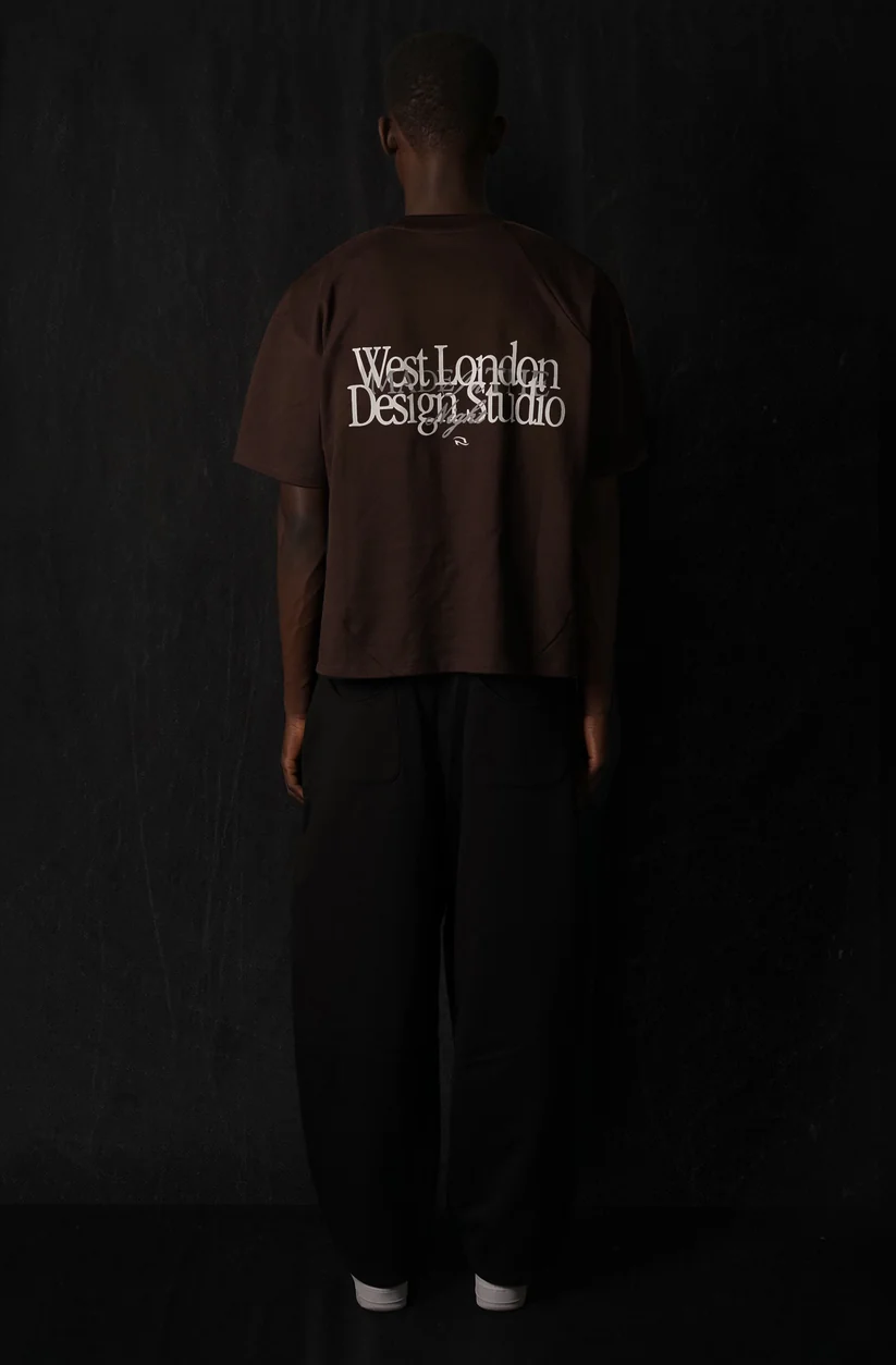 031. West London DS Tee – Brown