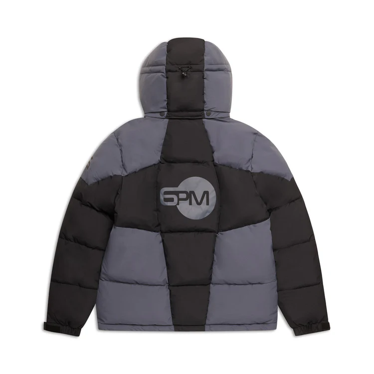 COLOUR BLOCKING PUFFER BLACK/ANTHRACITE