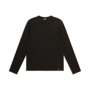 Slim Ribbed LS Top