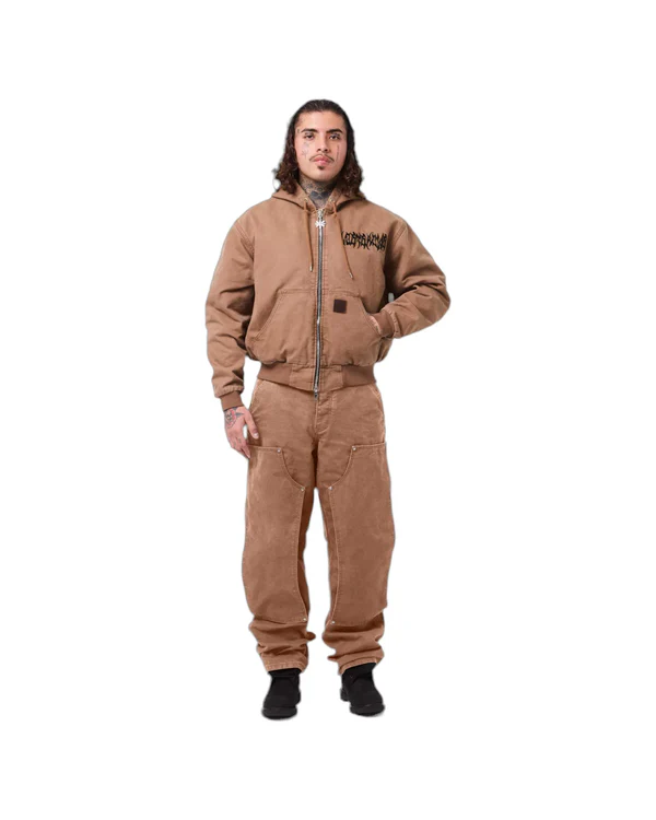 Lost SHDWS "Detachable Double Knee" Cork Carpenter Jeans - Image 4