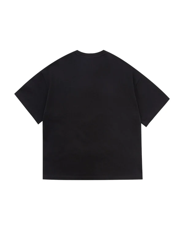 Arkyve “Crochet Wine Label” Black T-Shirt