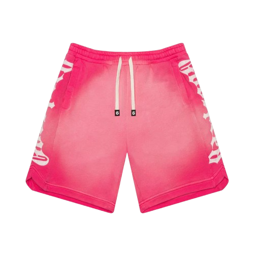 Godspeed Pink Courtside Cotton Shorts