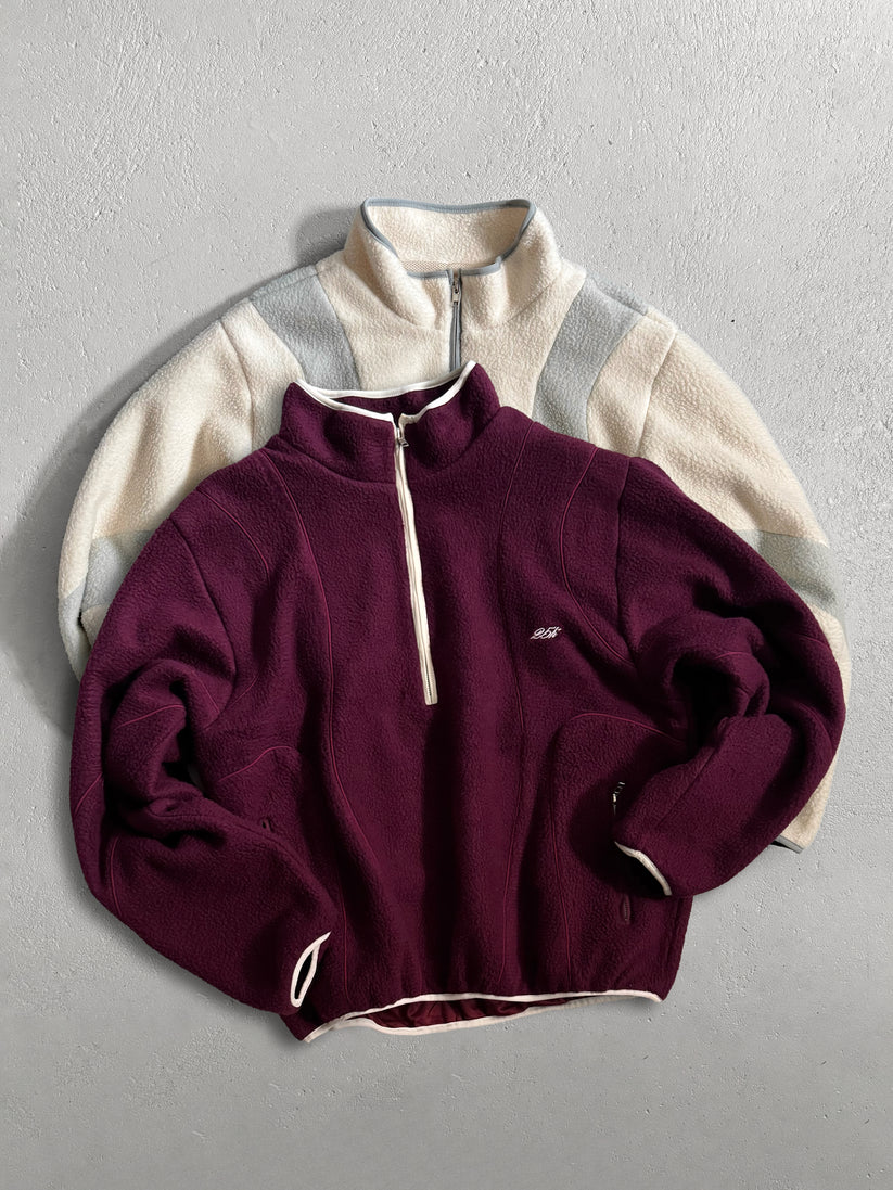 005. Night Lab Spring Fleece - Maroon (PRE-ORDER) - Image 4