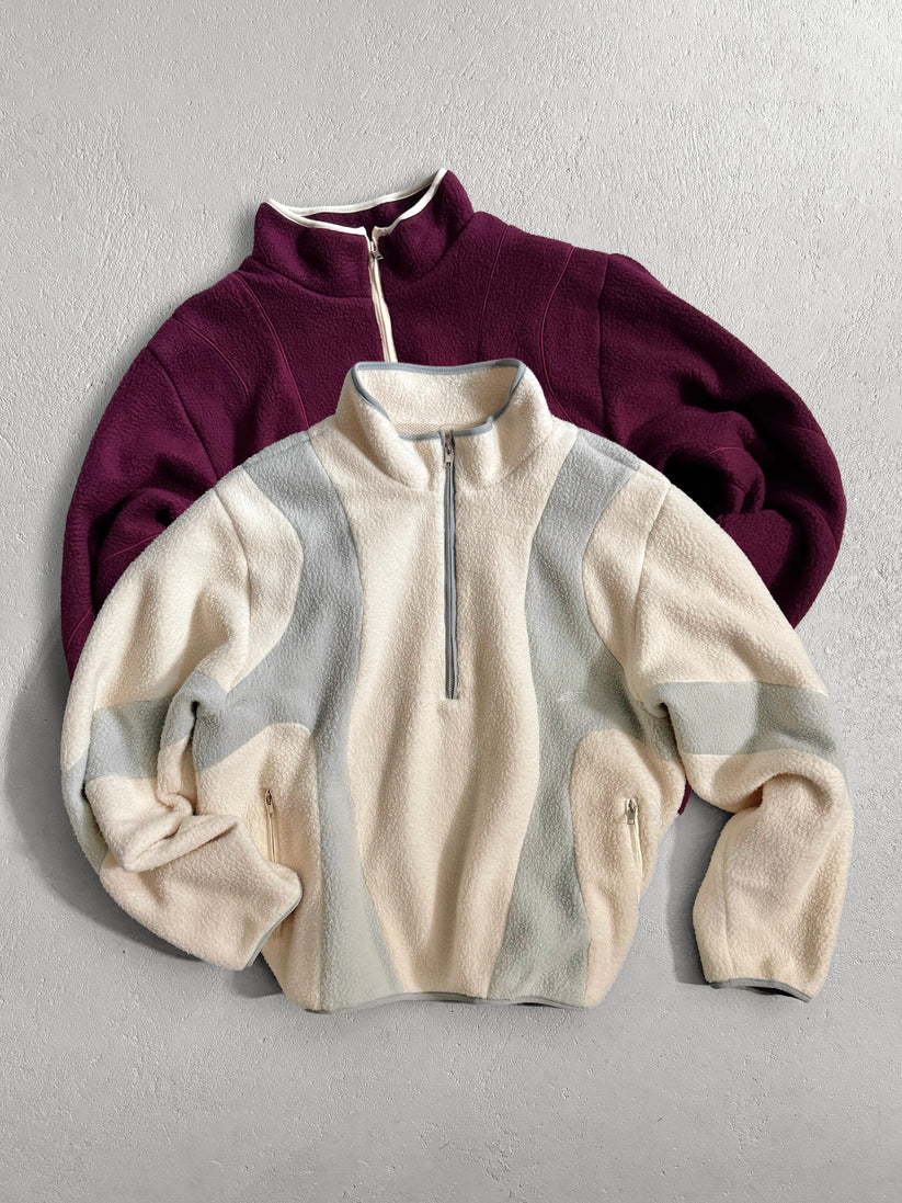 005. Night Lab Spring Fleece - Maroon (PRE-ORDER) - Image 3