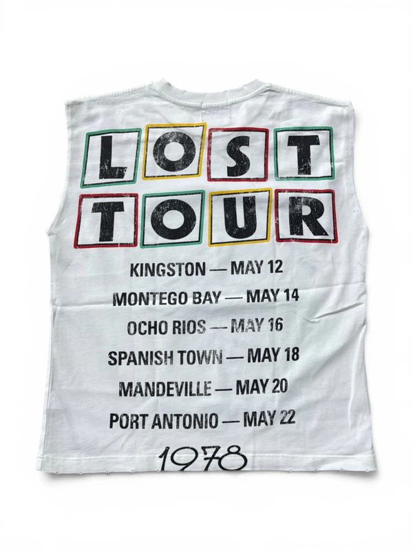 Lost Intricacy “Bob Marley” Sleeveless T-Shirt