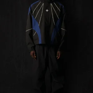 003. Ventus Shell Jacket - Black/Cobalt/Cream