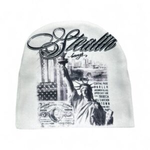 Stealth Liberty White Beanie
