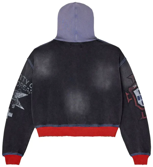 Vale “Big 14” Red Zip-Up Hoodie