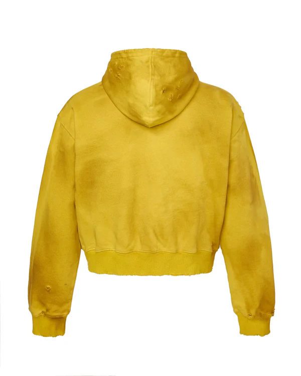 Vale “Doodle” Yellow Zip Up Hoodie
