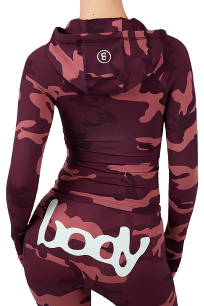 Body By Raven Tracy Basics Leggings (Berry Camo)