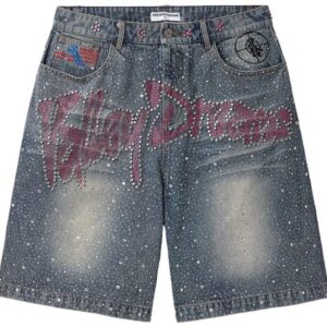 Vale "Iced Out" Jean Shorts
