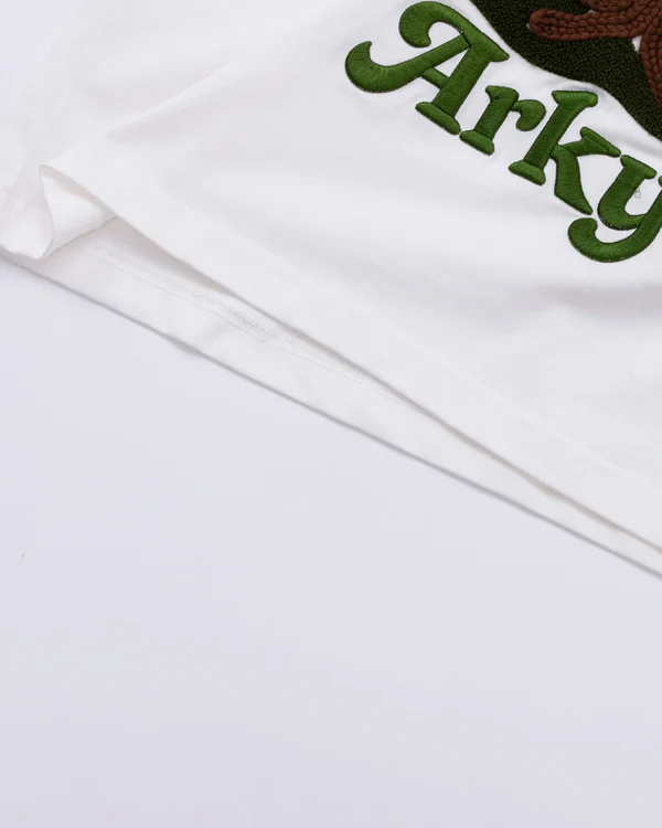 Arkyve "Crotchet Tree Patch" White T-Shirt - Image 5